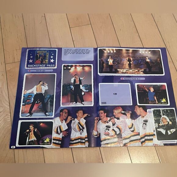 Backstreet Boys collectible sticker book - Picture 8 of 10